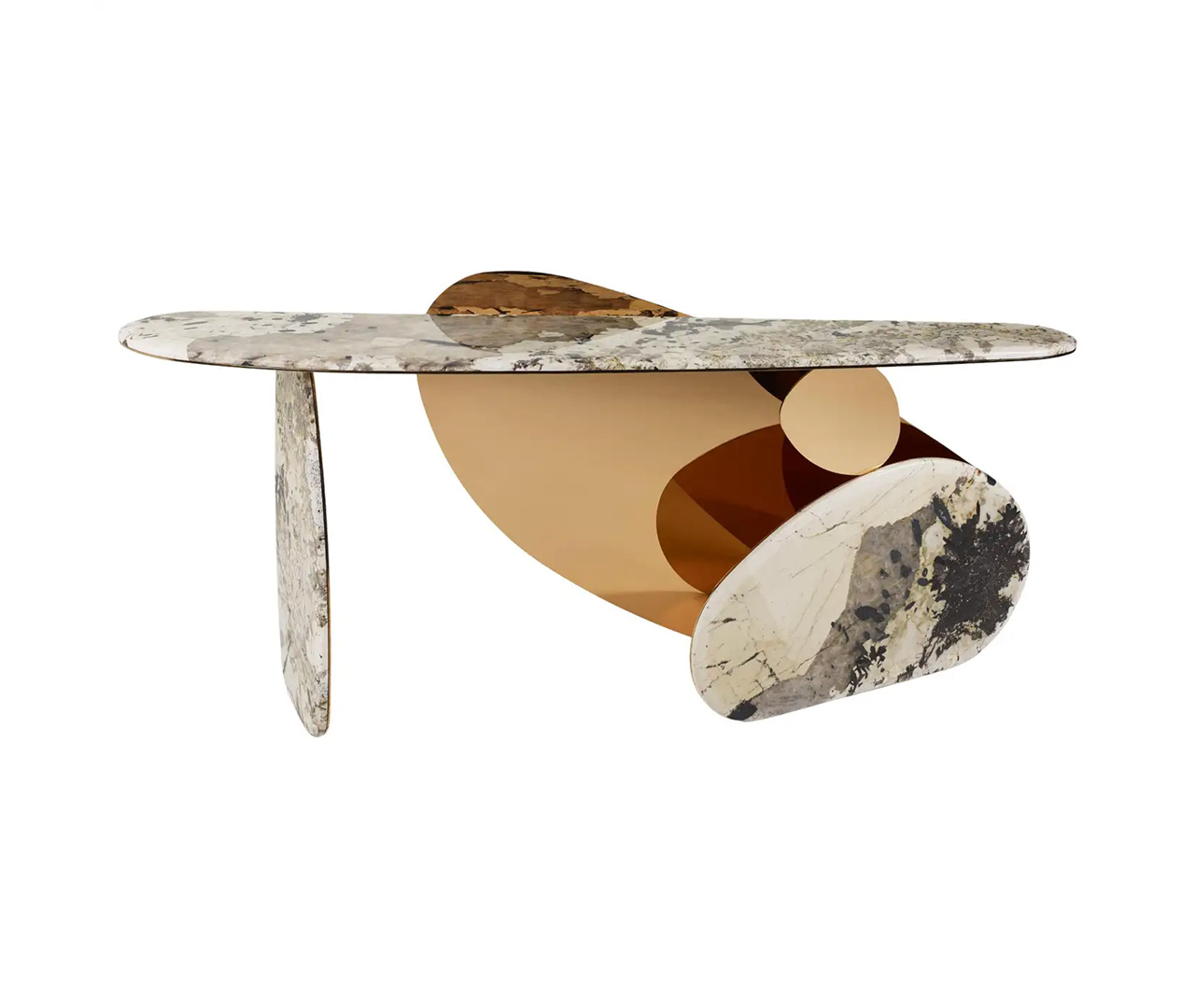 Contemporary Sculptural Console