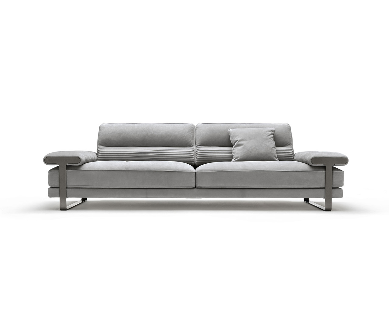 Low Armrests Sofa