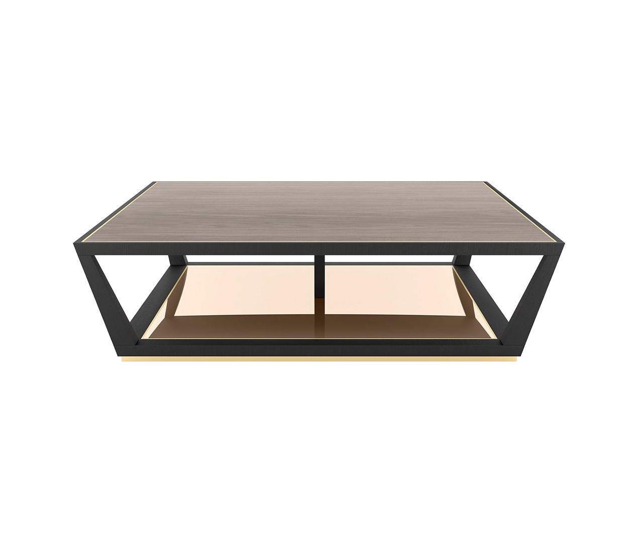 Bold Reflective Coffee Table