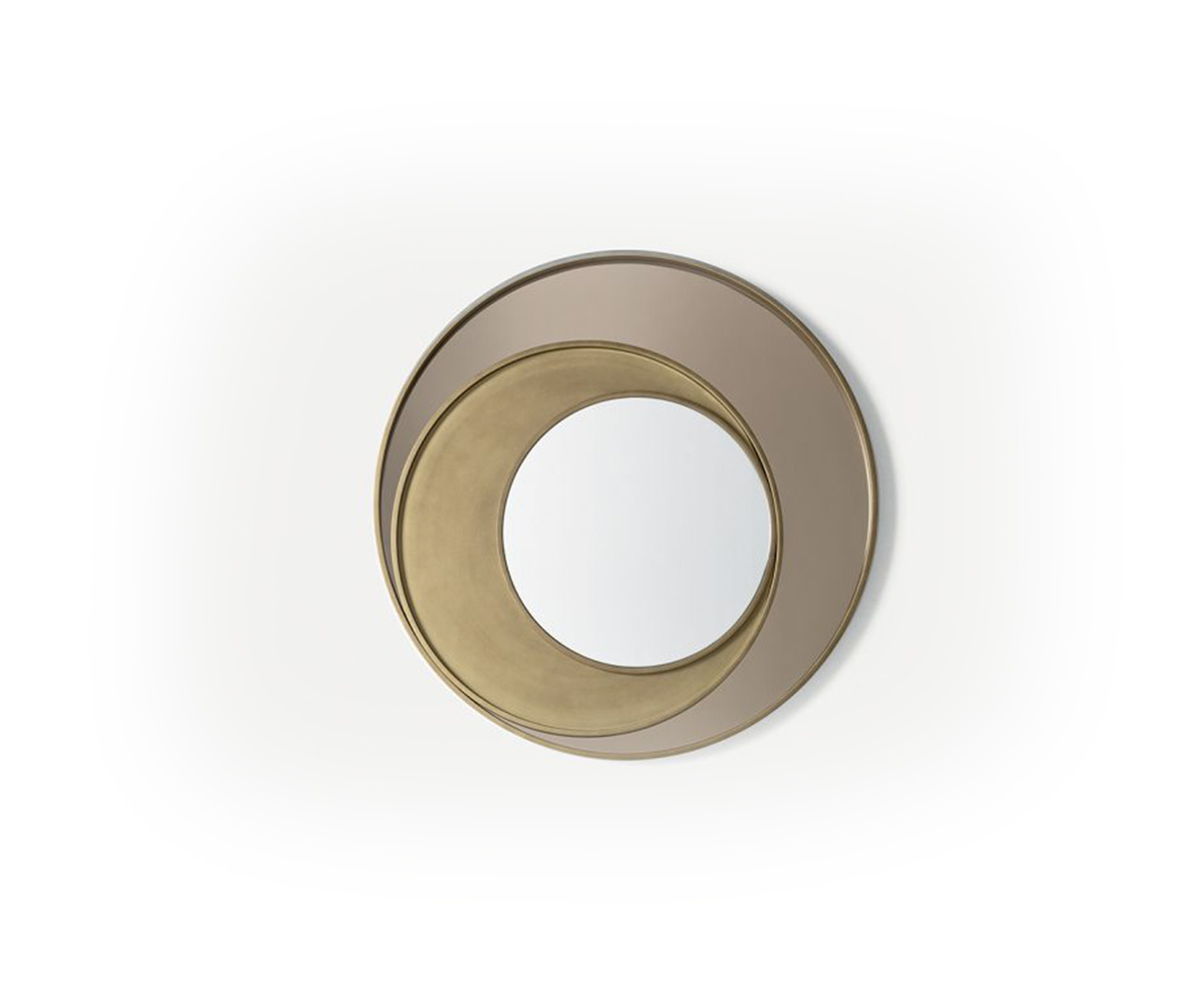 Offset Circles Mirror