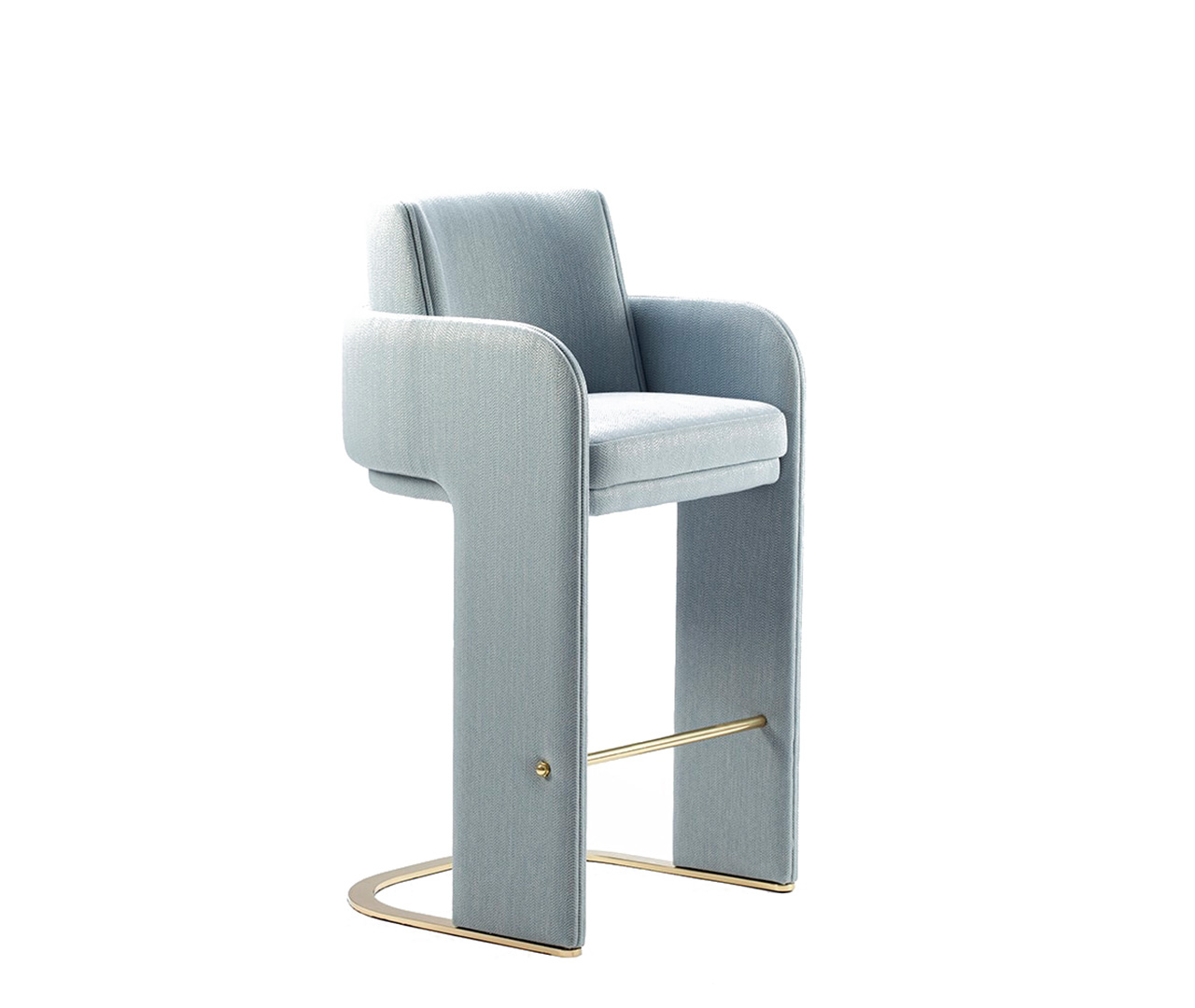 Modern Upholstered Bar Stool