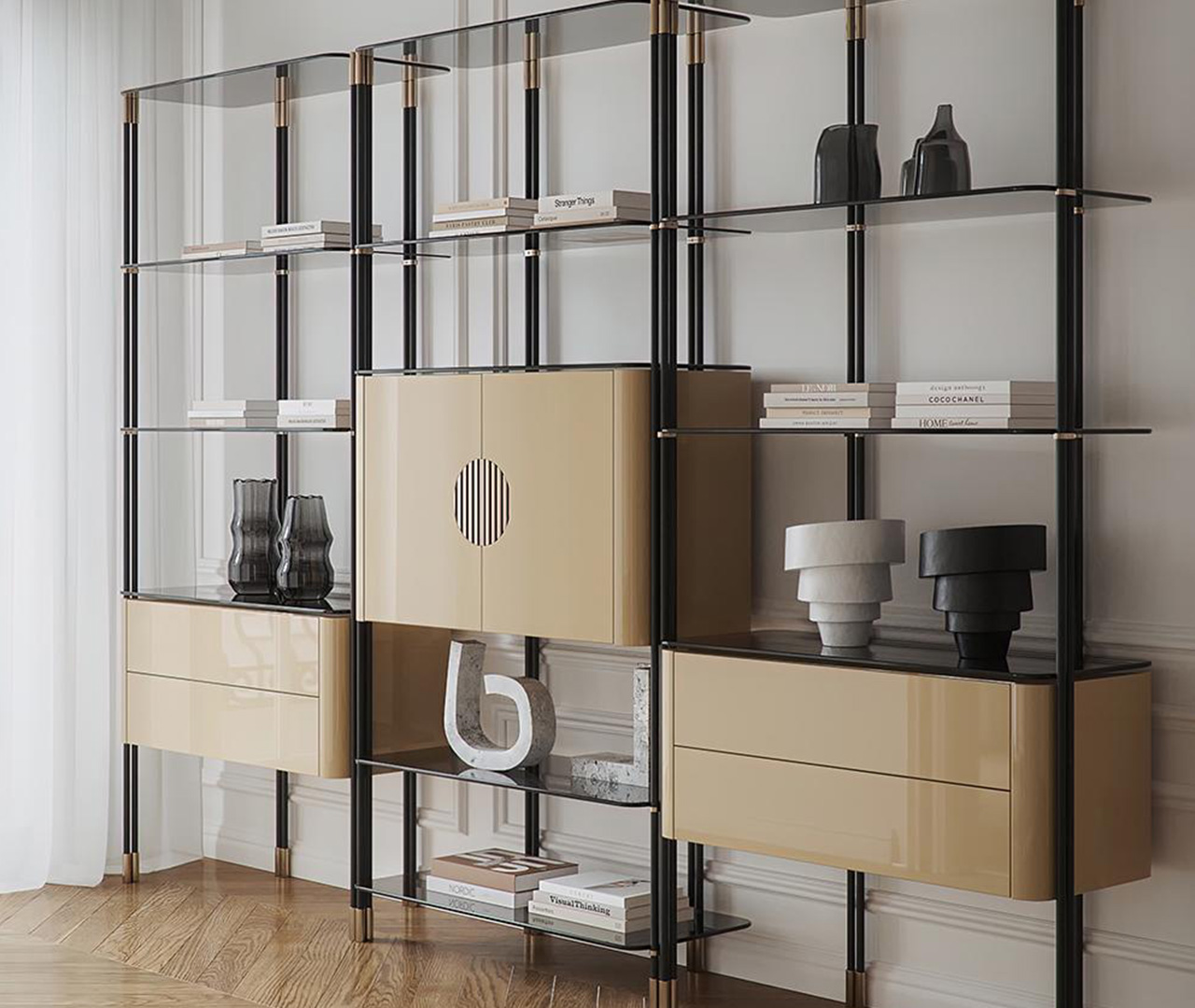 Modern Shelving Unit