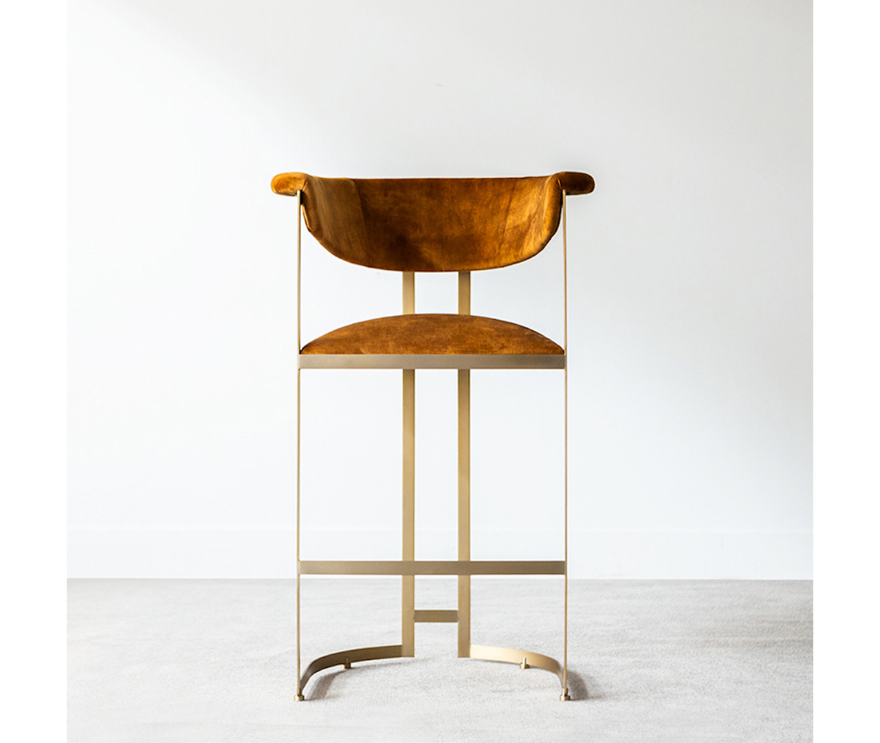 Metal Frame Bar Stool