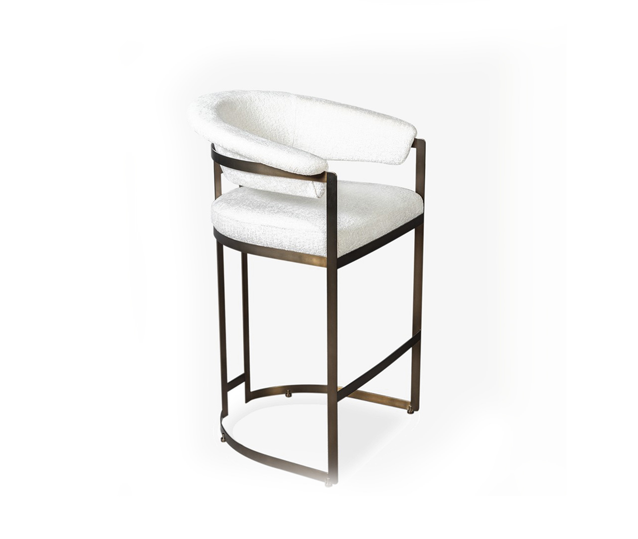 Metal Frame Bar Stool