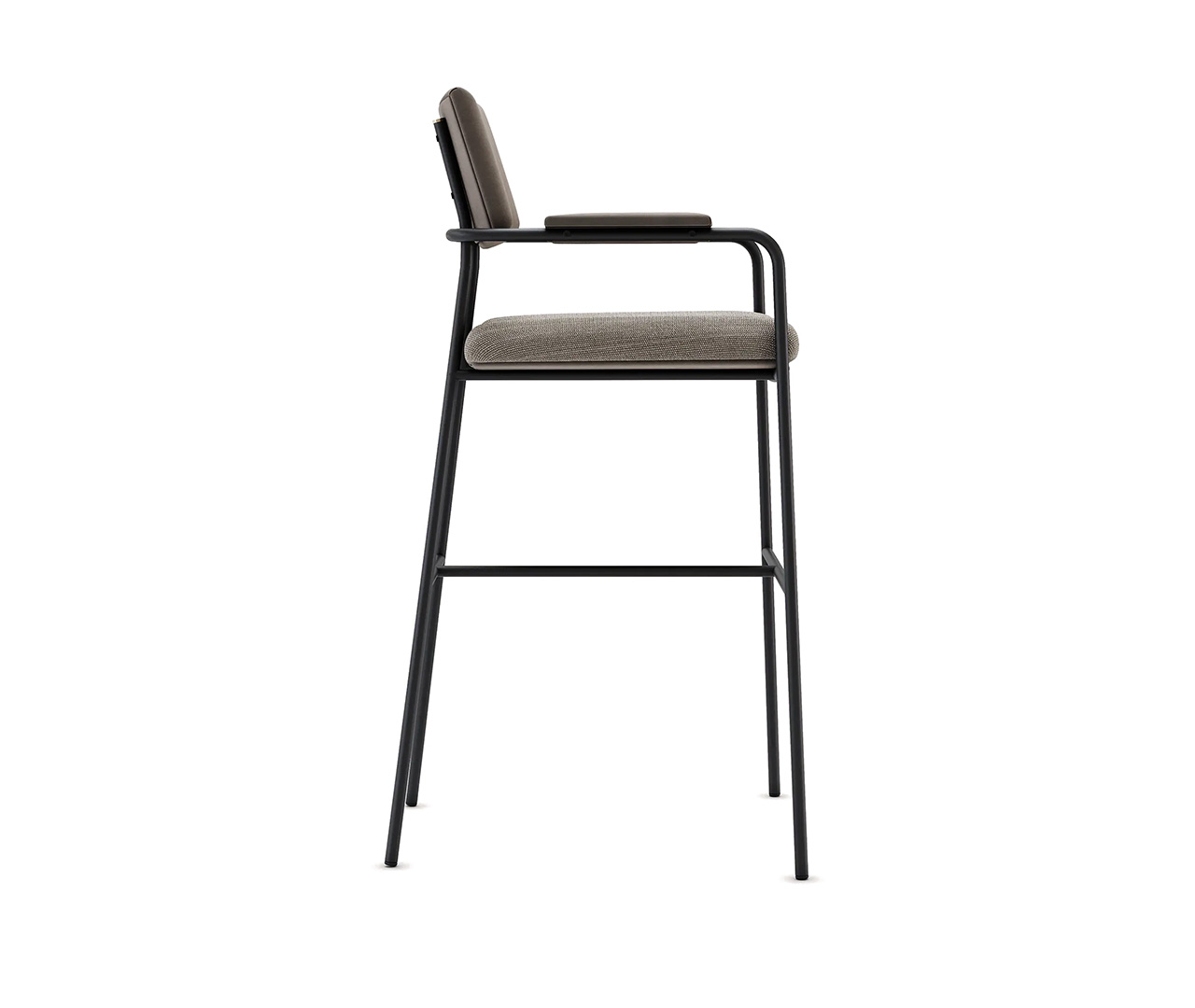 Modern Stainless Steel Bar Stool