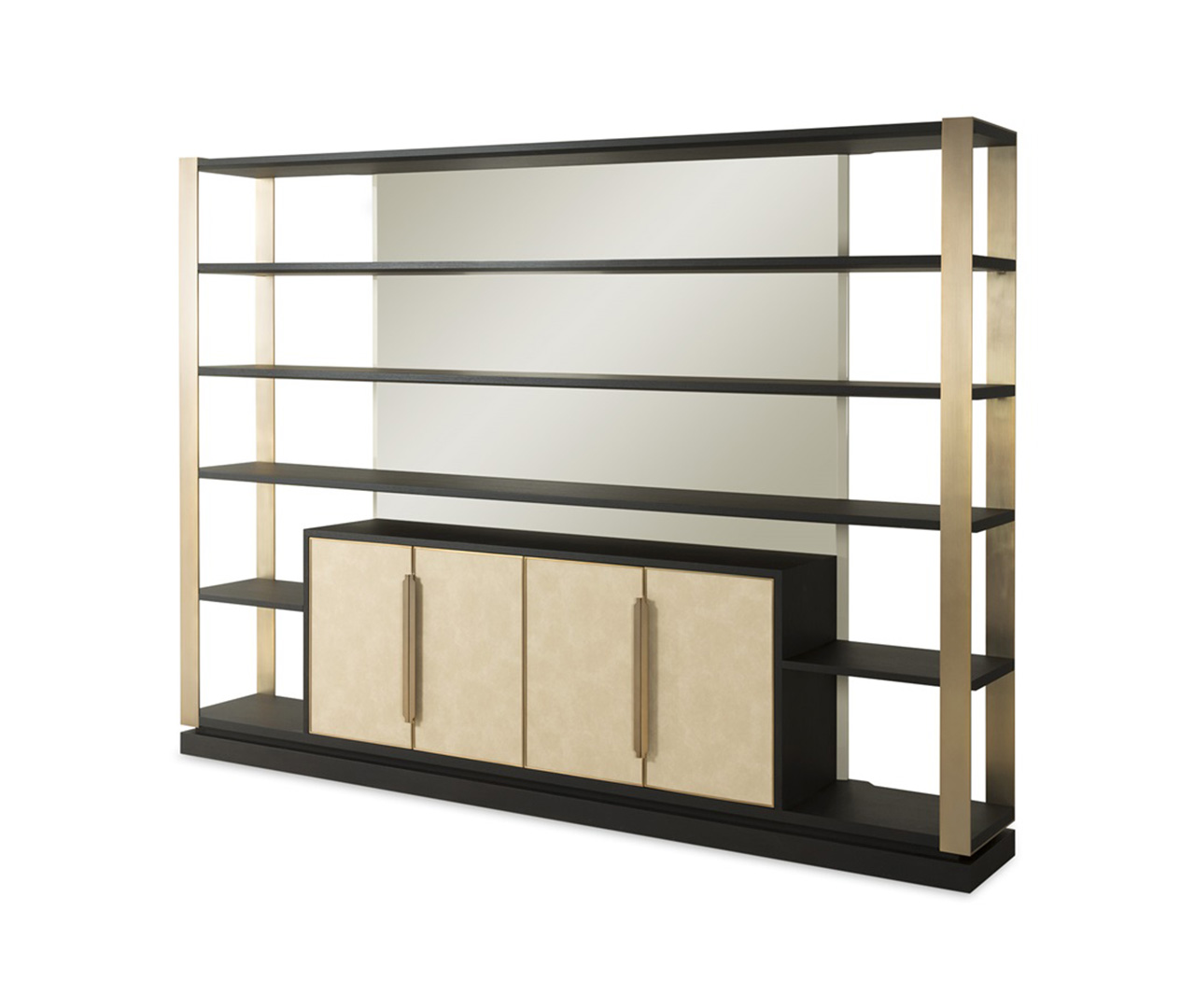 Wood Shelving Unit