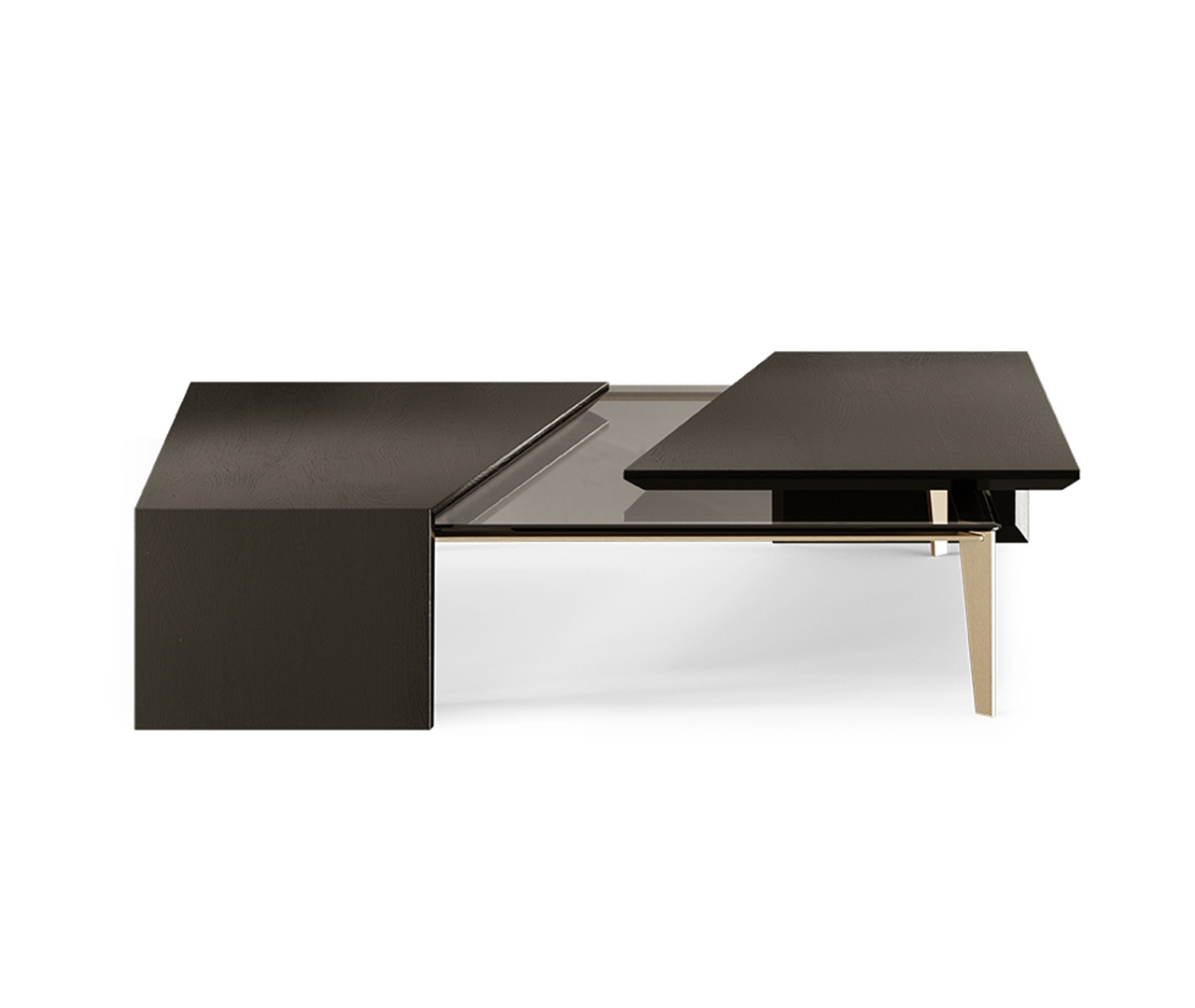 Black Rectangular Coffee Table