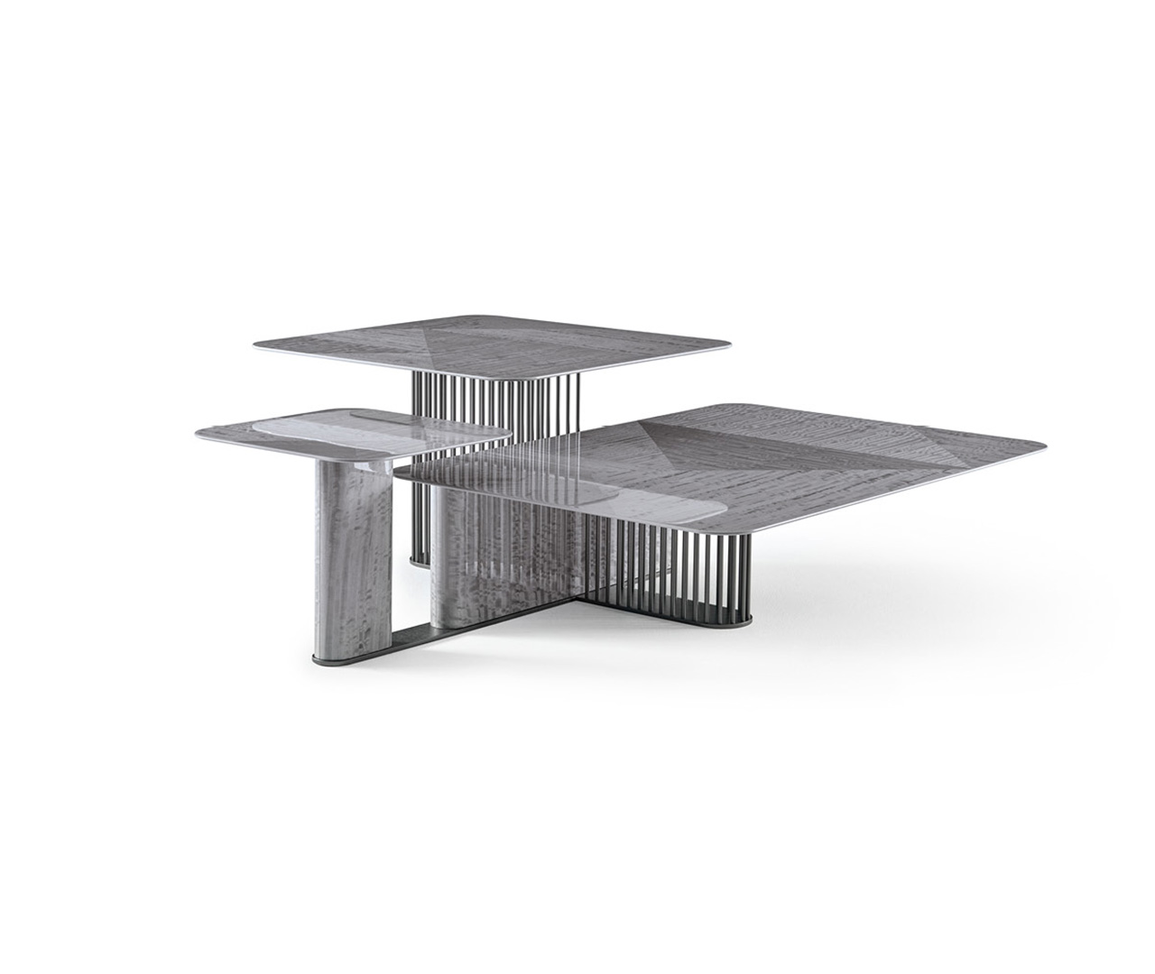 Grey Composition Coffee Table