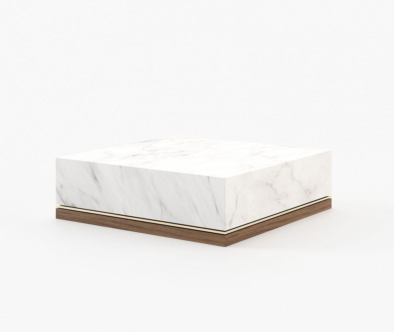 Marble Cube Coffee Table