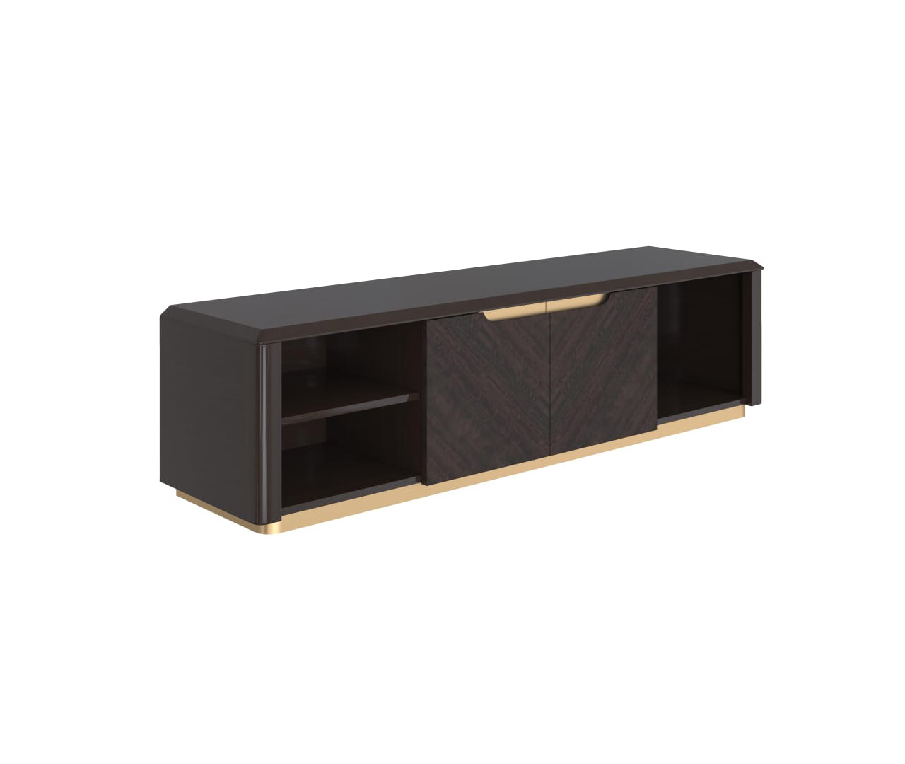 Wood TV Unit