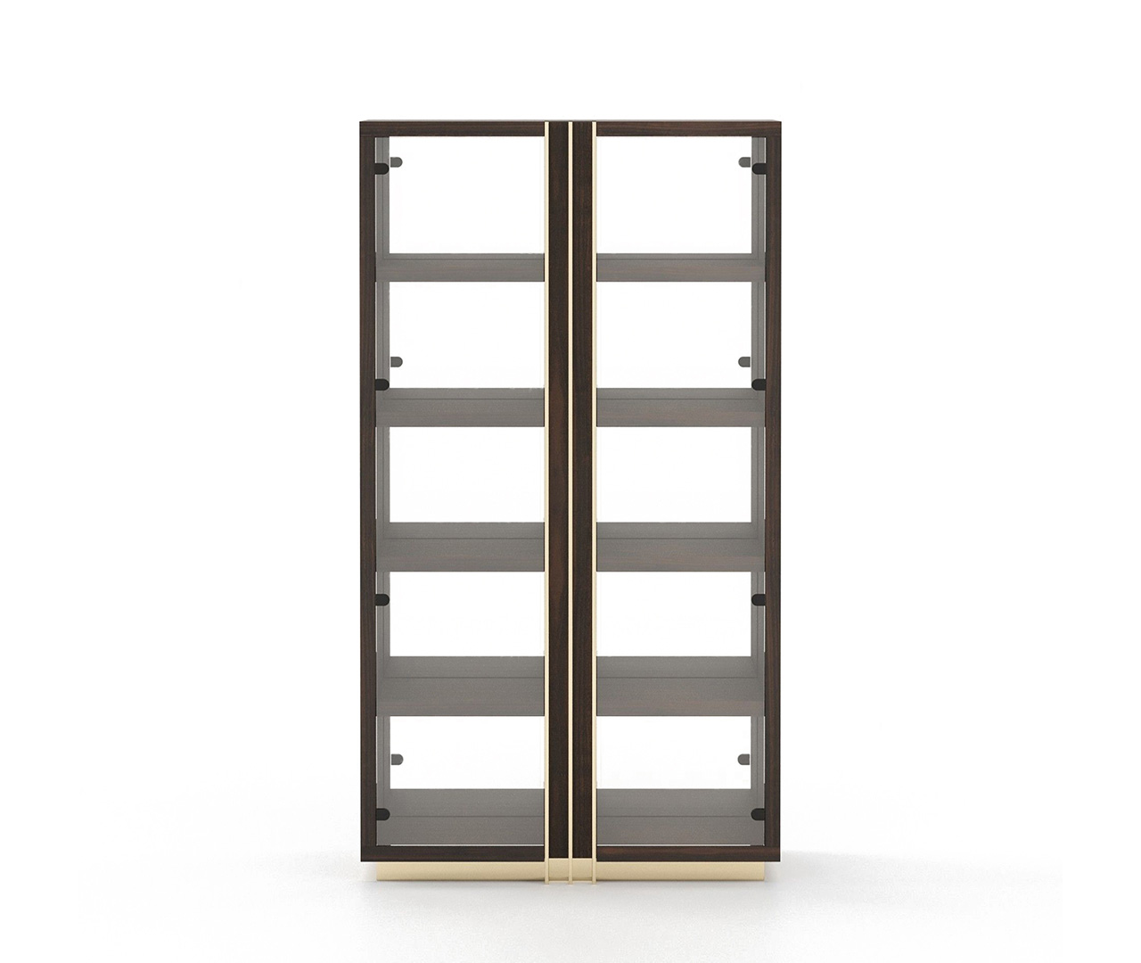 Glass Door Shelving Unit