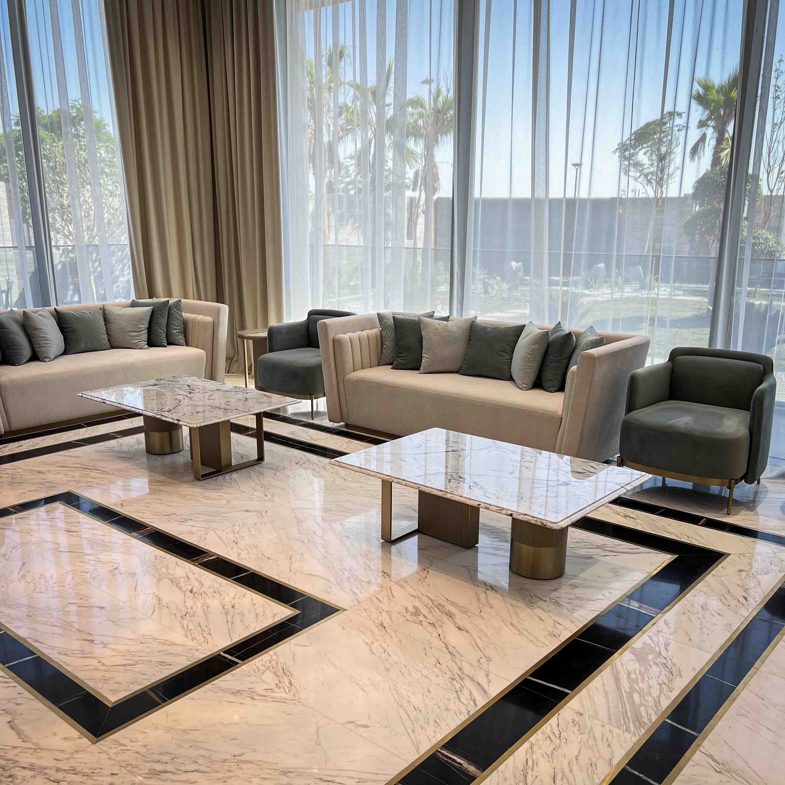 Custom Furniture for Modern Women's Majlis in Abu Dhabi