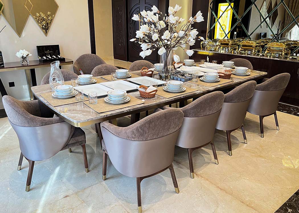 BOLD's Luxurious Dining Table Design in Dubai